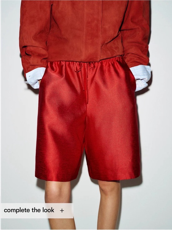 Reformation Pants - Reformation Red Sandy Shorts